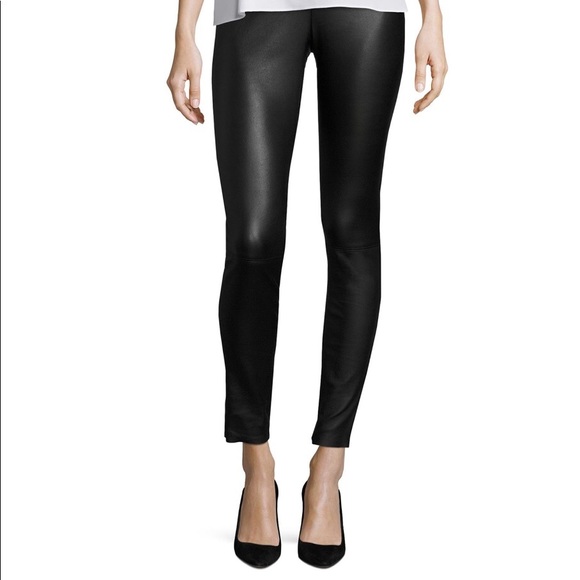 Alice + Olivia Pants - ALICE + OLIVIA ✨NWT✨  Black Leather Leggings